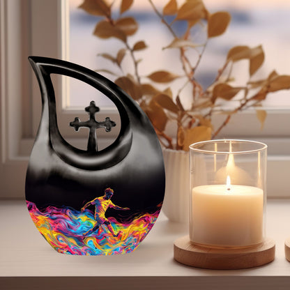 Soccer-themed Cremation Urn