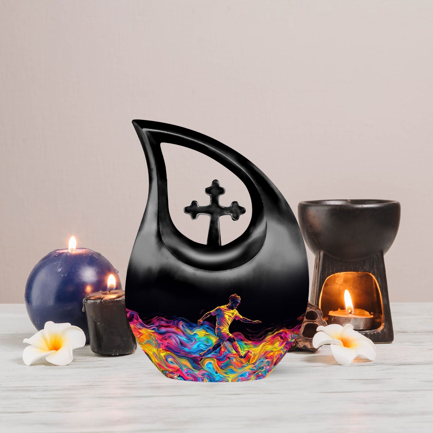 Soccer-themed Cremation Urn