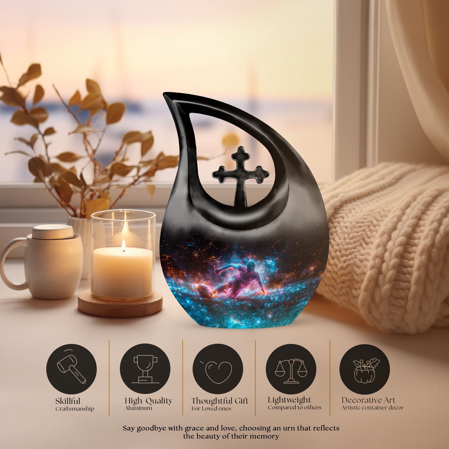 Soccer Urn