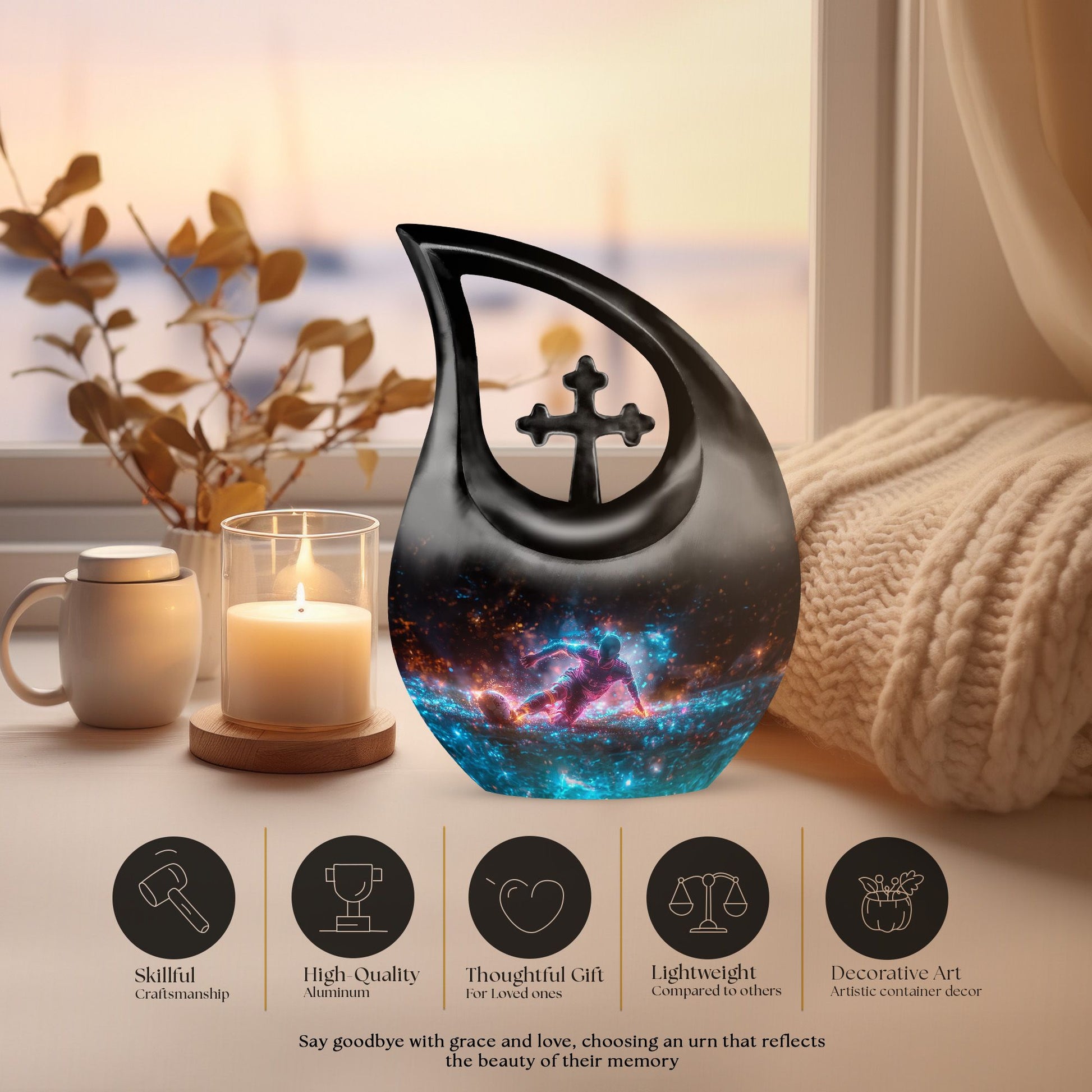 Soccer Urn