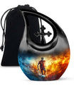 Soccer Memorial Urn Funeral, Ashes Cremation Urn