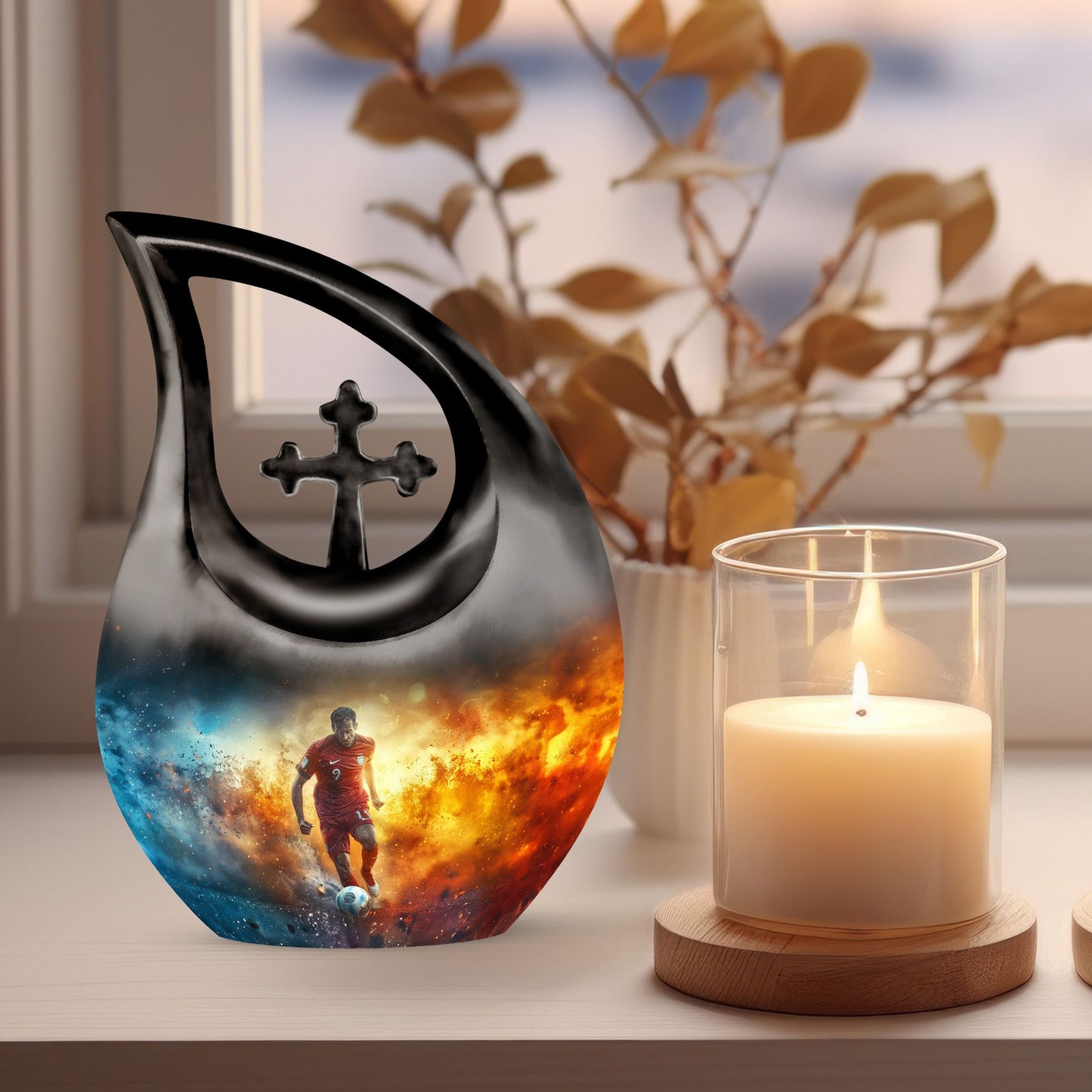 Soccer Urn