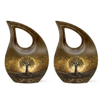 Small Urn Set of 2 -3