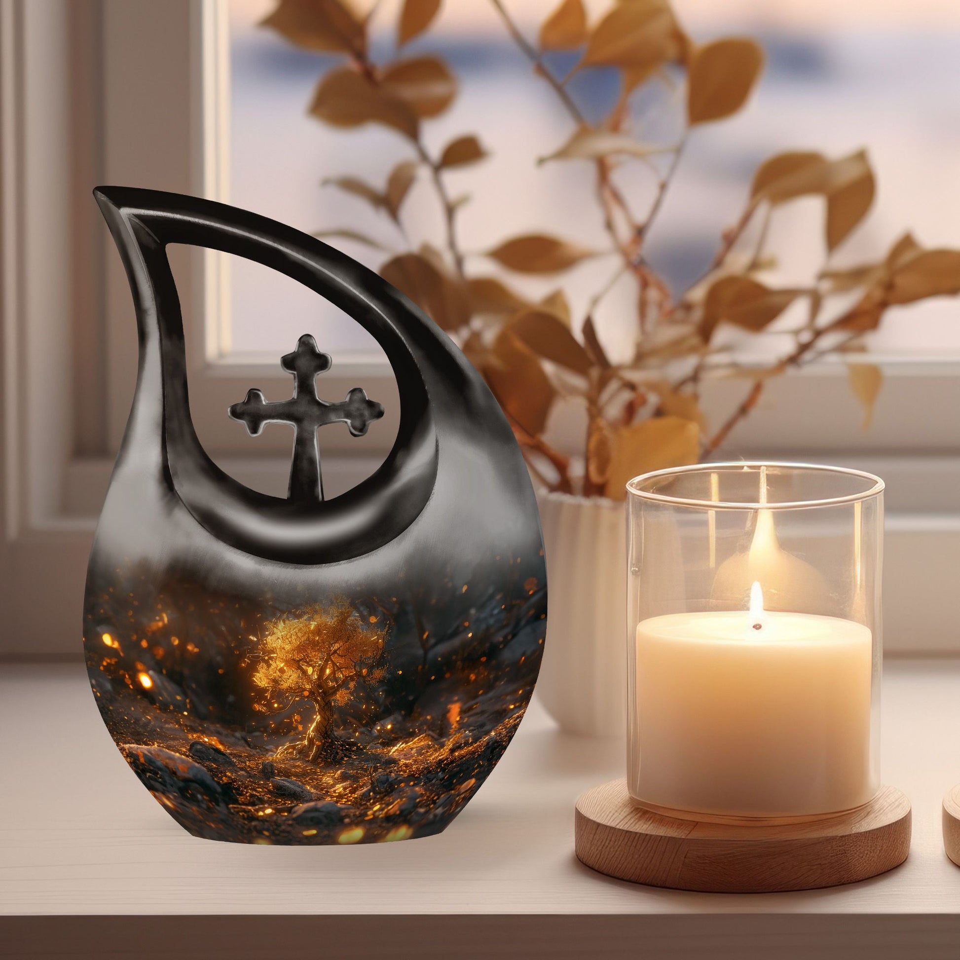 Affordable 10-inch Tree of Life Urn