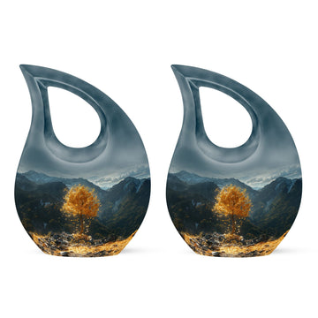 Small Urn Set of 2 -3