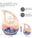 Cross Drop Mountains Urn