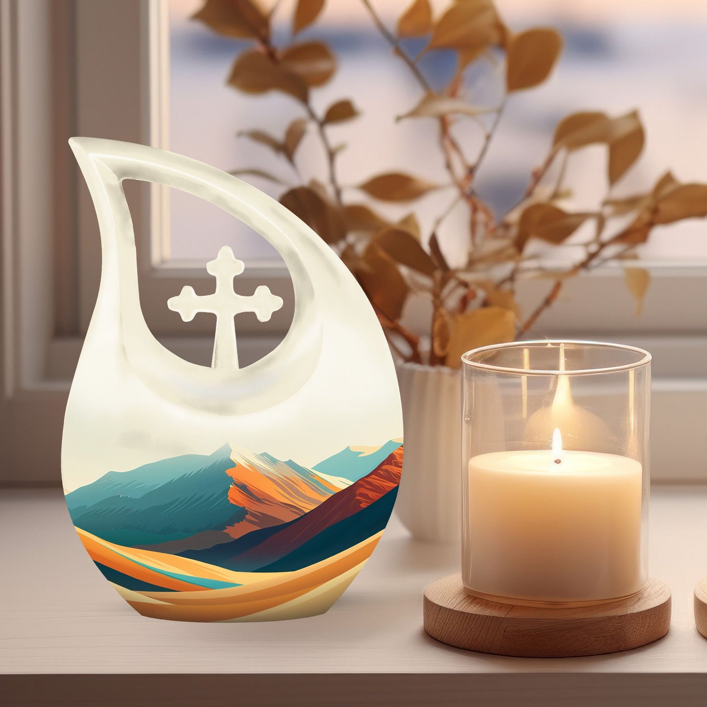 Mountains Urn