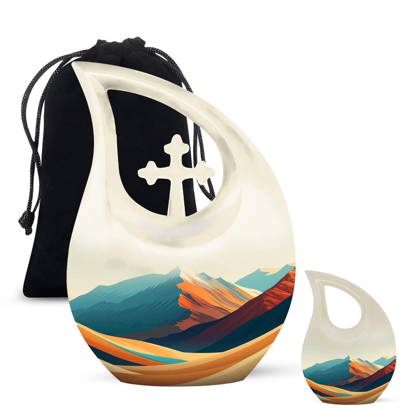 Personalized Fish Keepsake Urn for Pet Ashes - 10-inch, 200 cu in - Yatskia