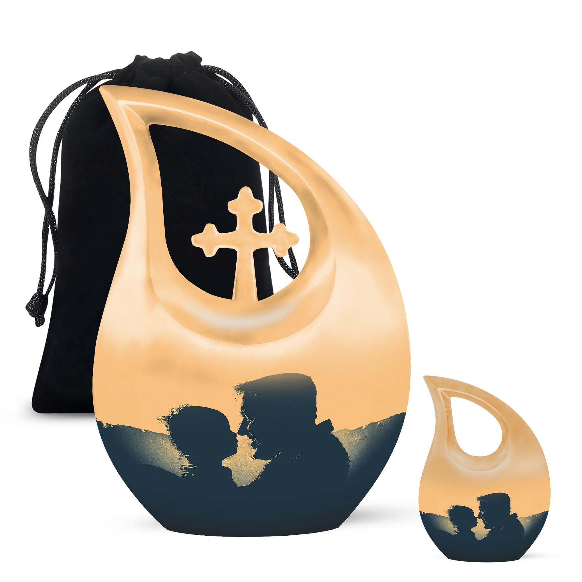 Father Tiny Urns For Human Ashes Funeral, Ashes Memorial Urn