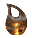 Lunar Urn For Human Ashes Keepsake Funeral, Ashes Urn