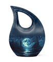 Lunar Small Urn Funeral, Ashes Cremation Urn