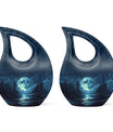 Lunar Small Urn Funeral, Ashes Cremation Urn