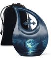 Lunar Small Urn Funeral, Ashes Cremation Urn