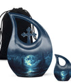 Lunar Small Urn Funeral, Ashes Cremation Urn