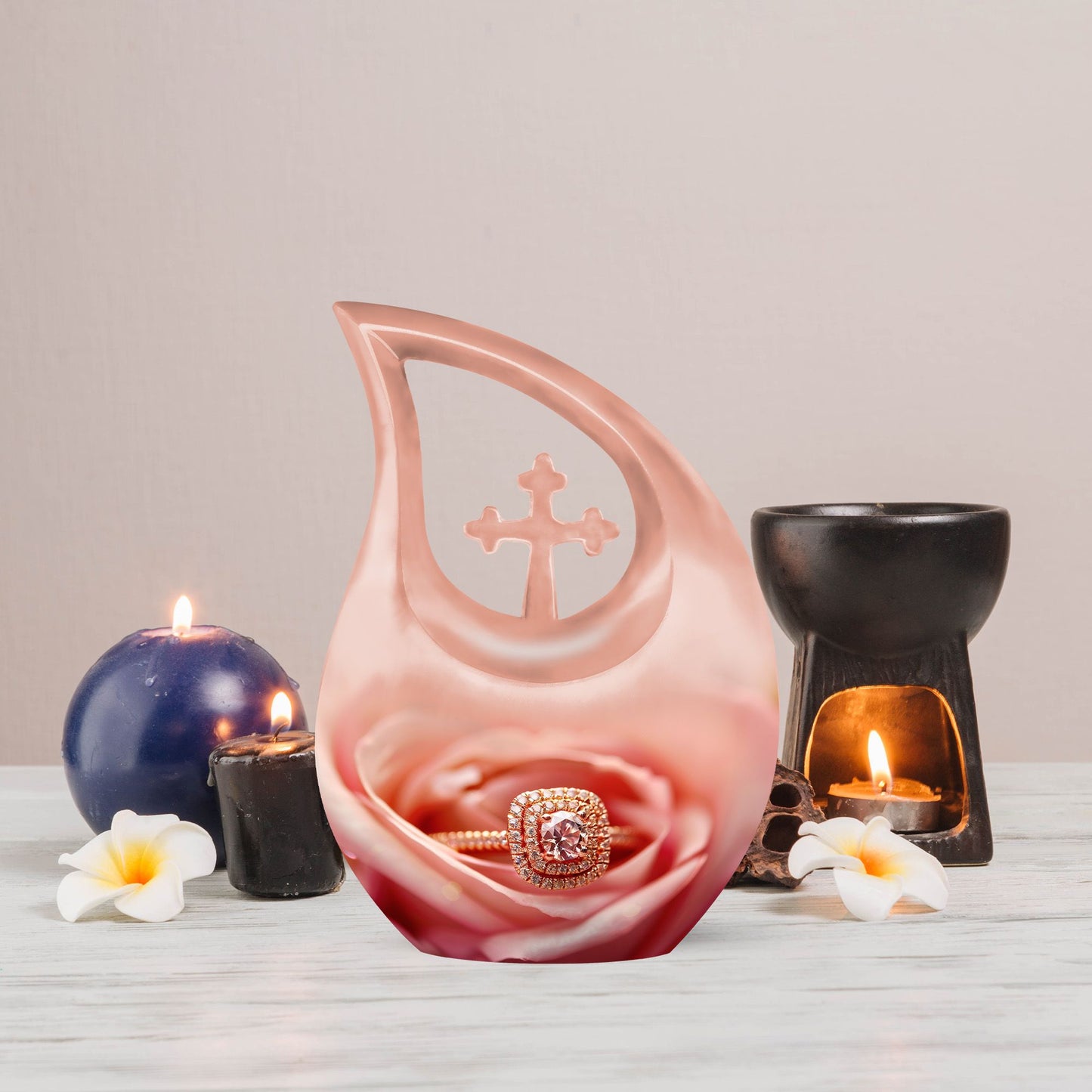 Aluminium Ring Urn