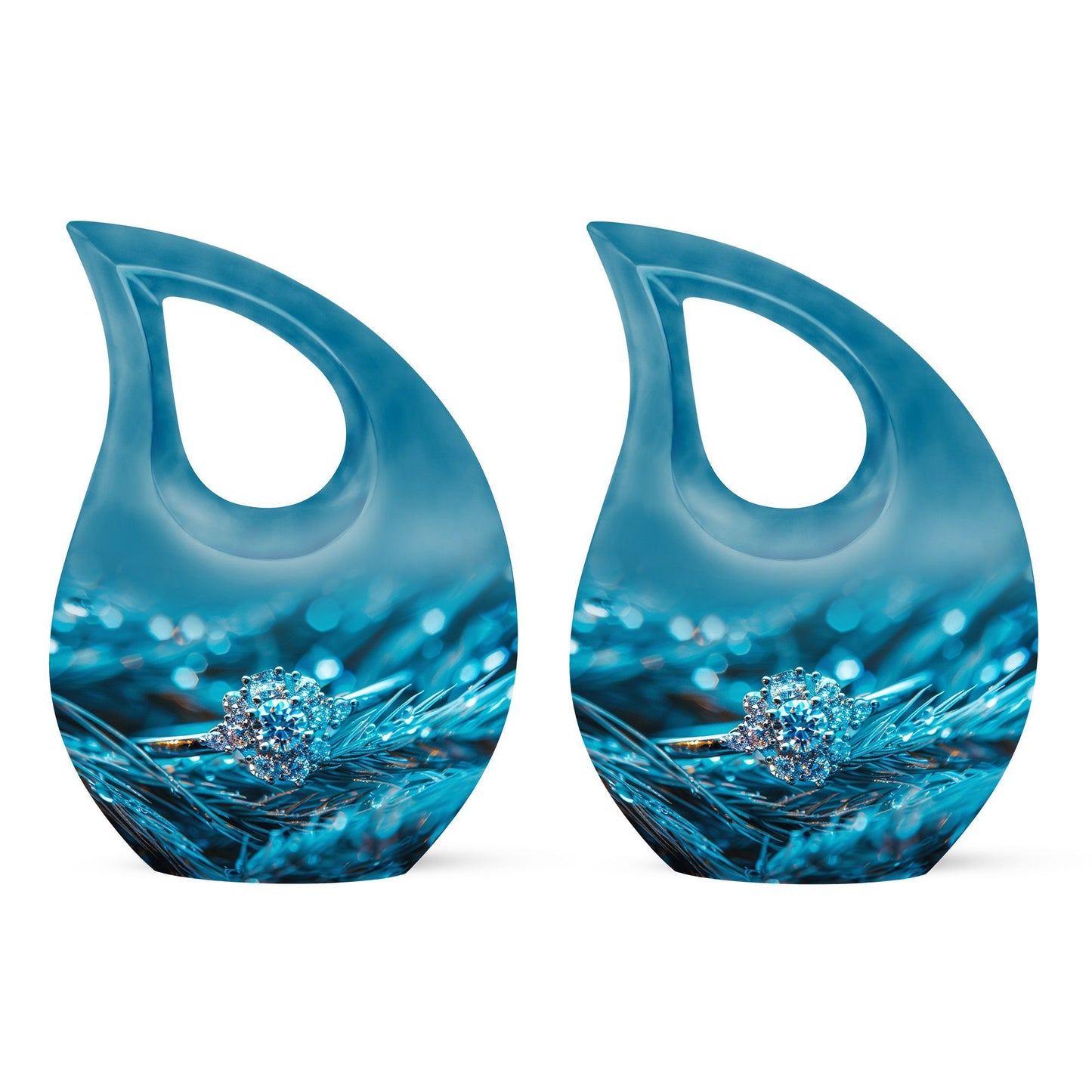 Customizable ring urn
