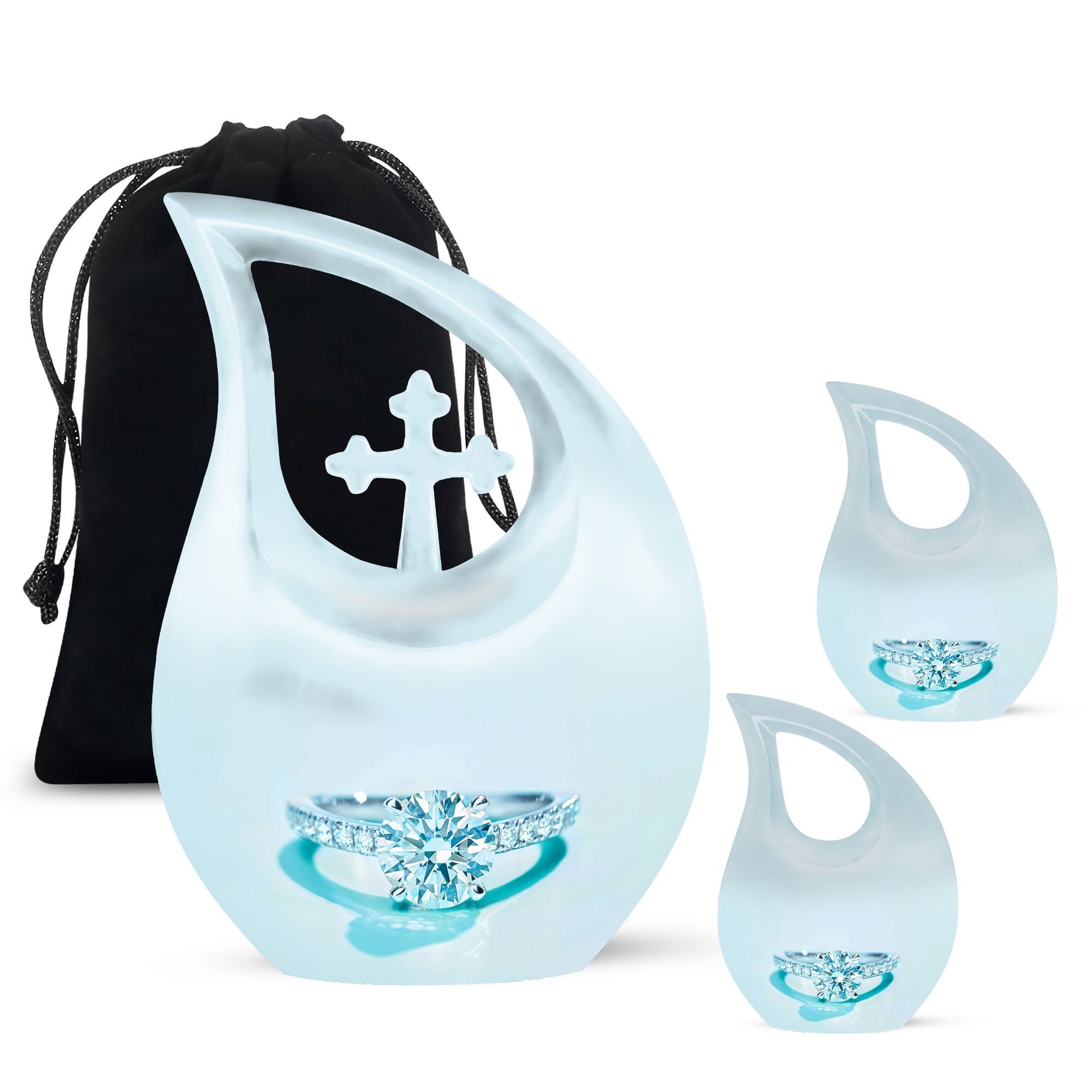 Ring Small Urn For Ashes Adult Male Large Funeral, Ashes Urn