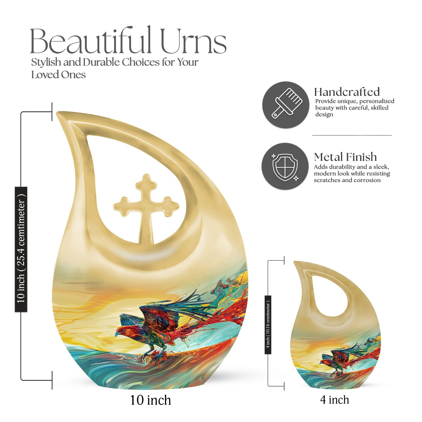 Phoenix urn