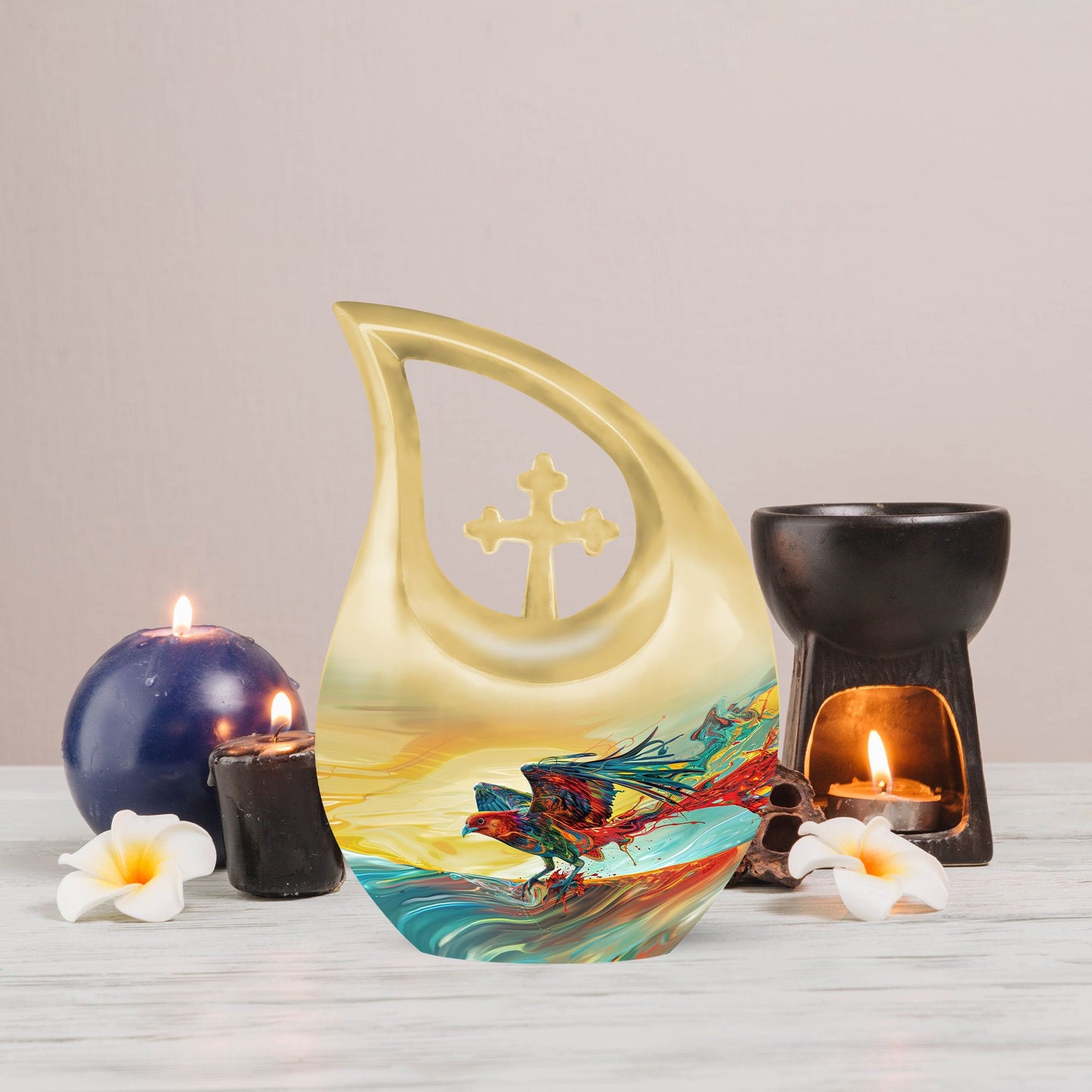 Phoenix urn