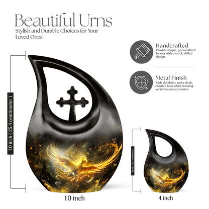 10-inch Phoenix Urn