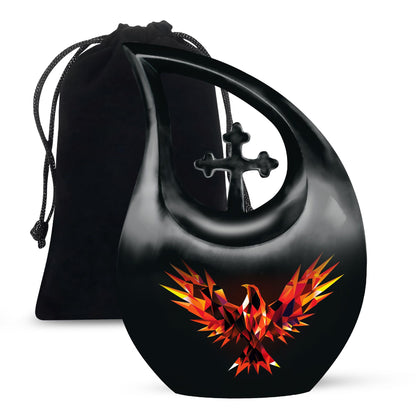 Phoenix themed urn