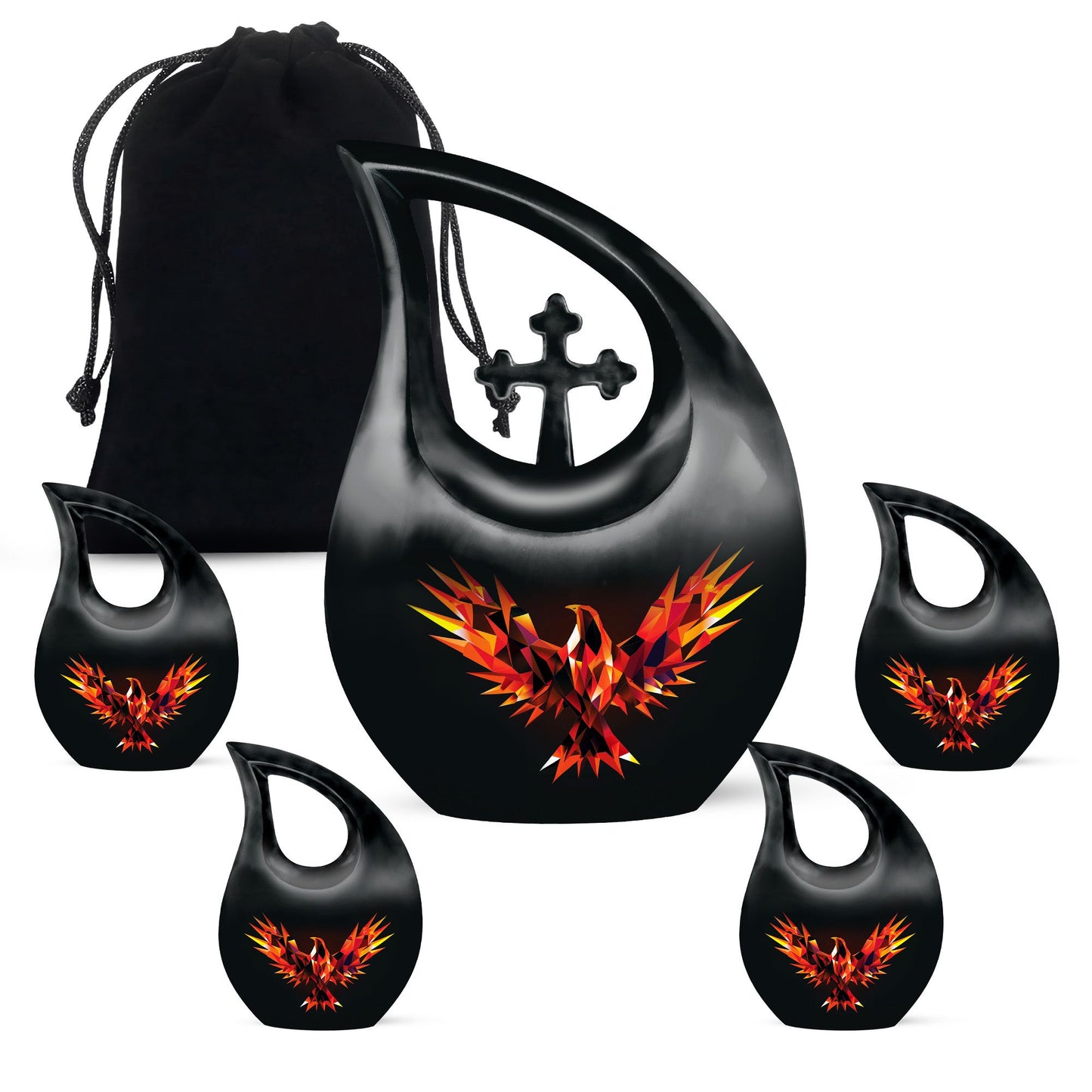 Phoenix themed urn