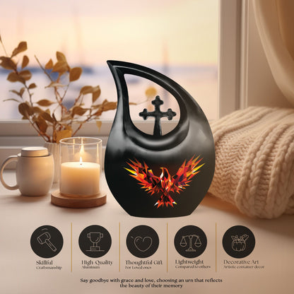 Phoenix themed urn