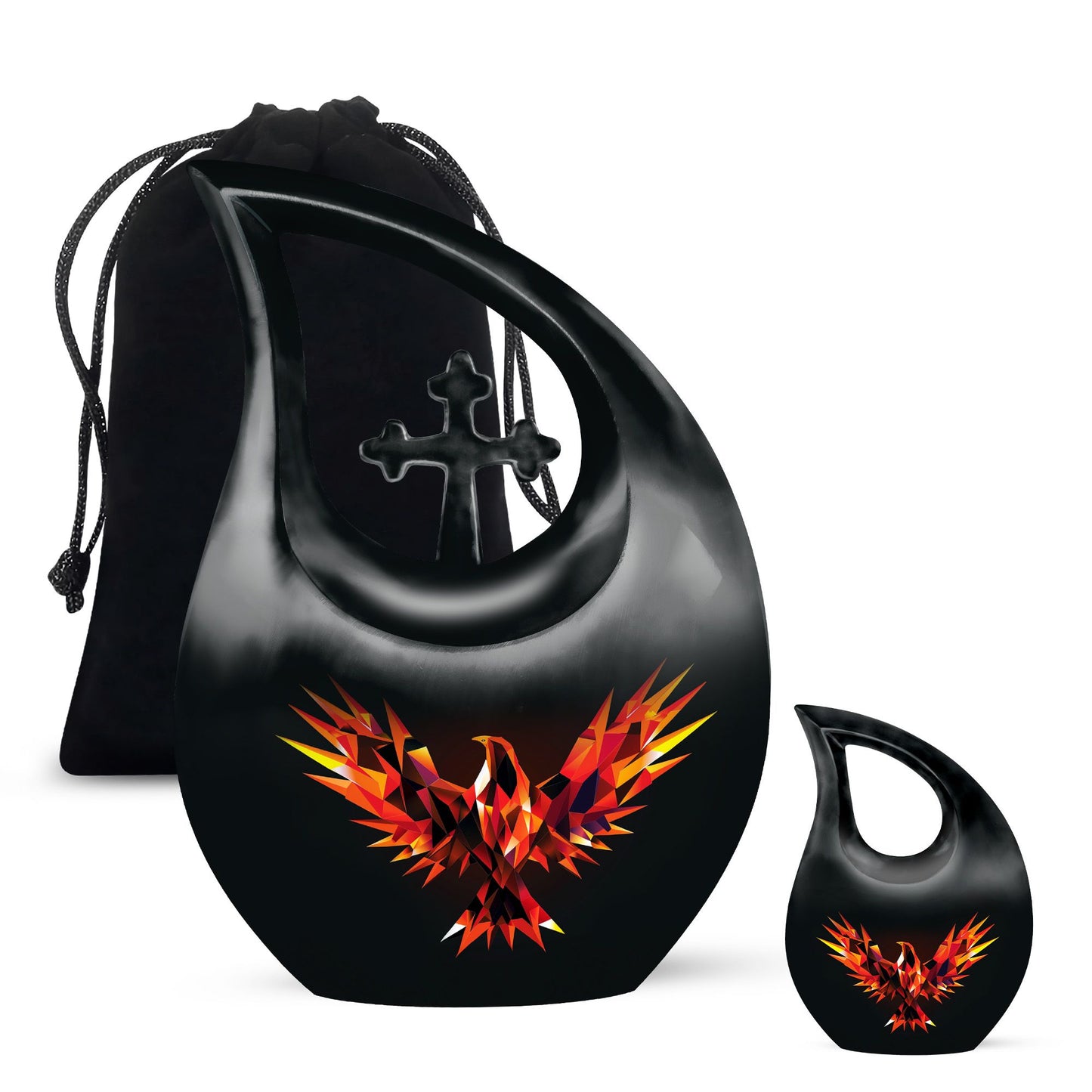 Phoenix themed urn