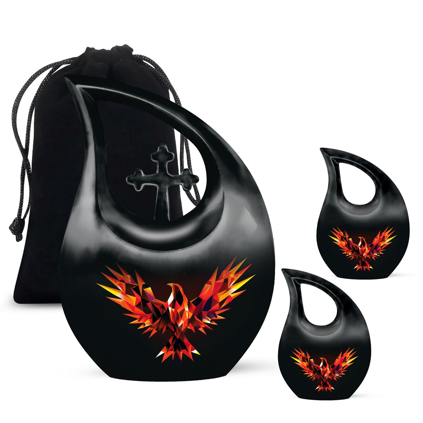 Phoenix themed urn