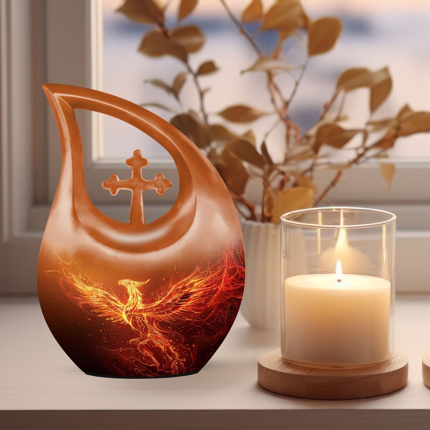 Phoenix Urn