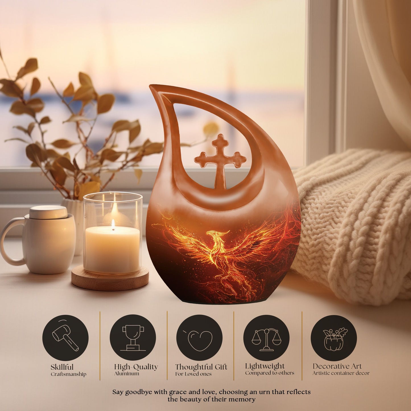 Phoenix Urn