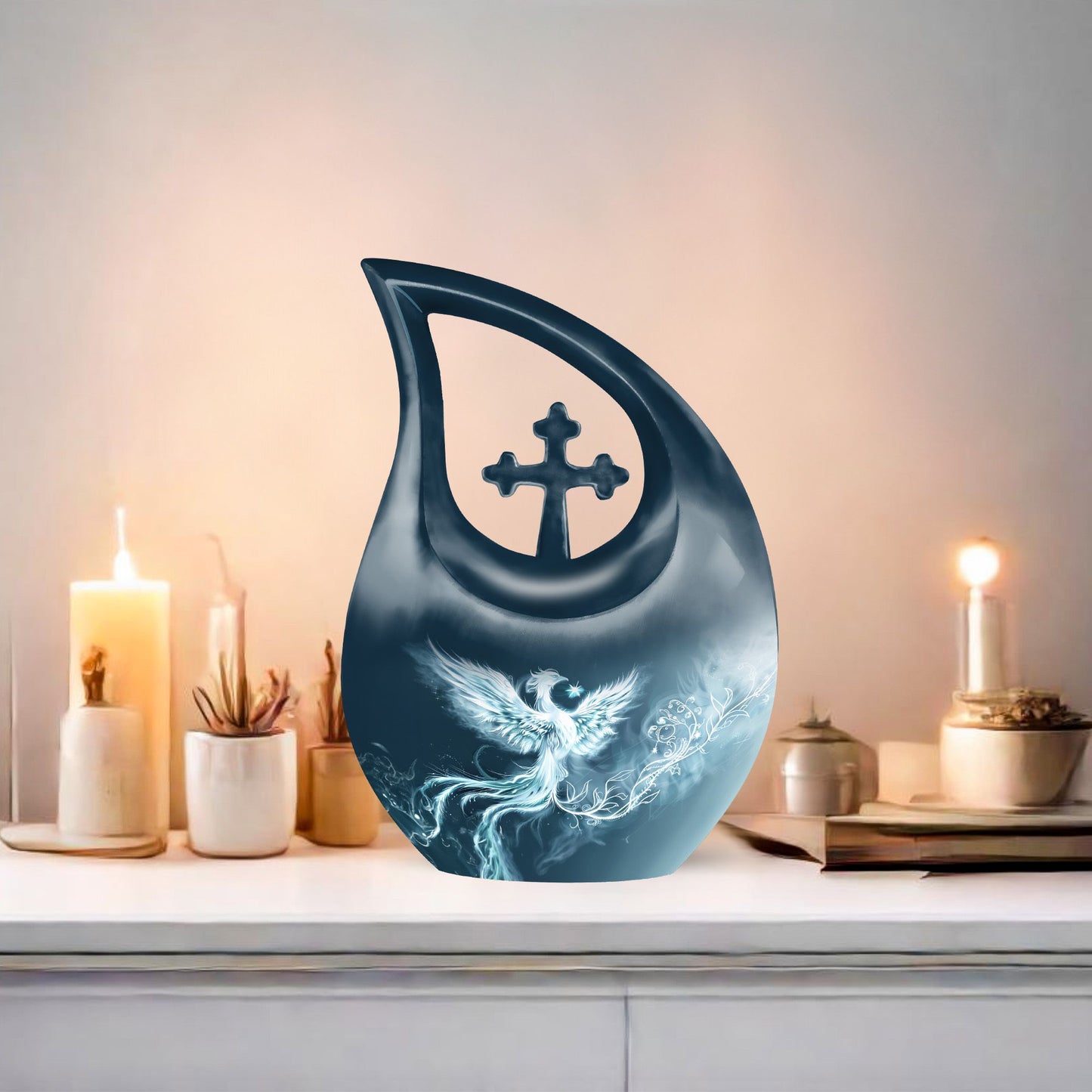Phoenix themed urn