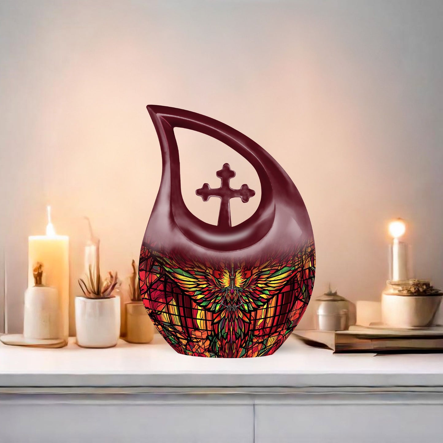 Phoenix urn