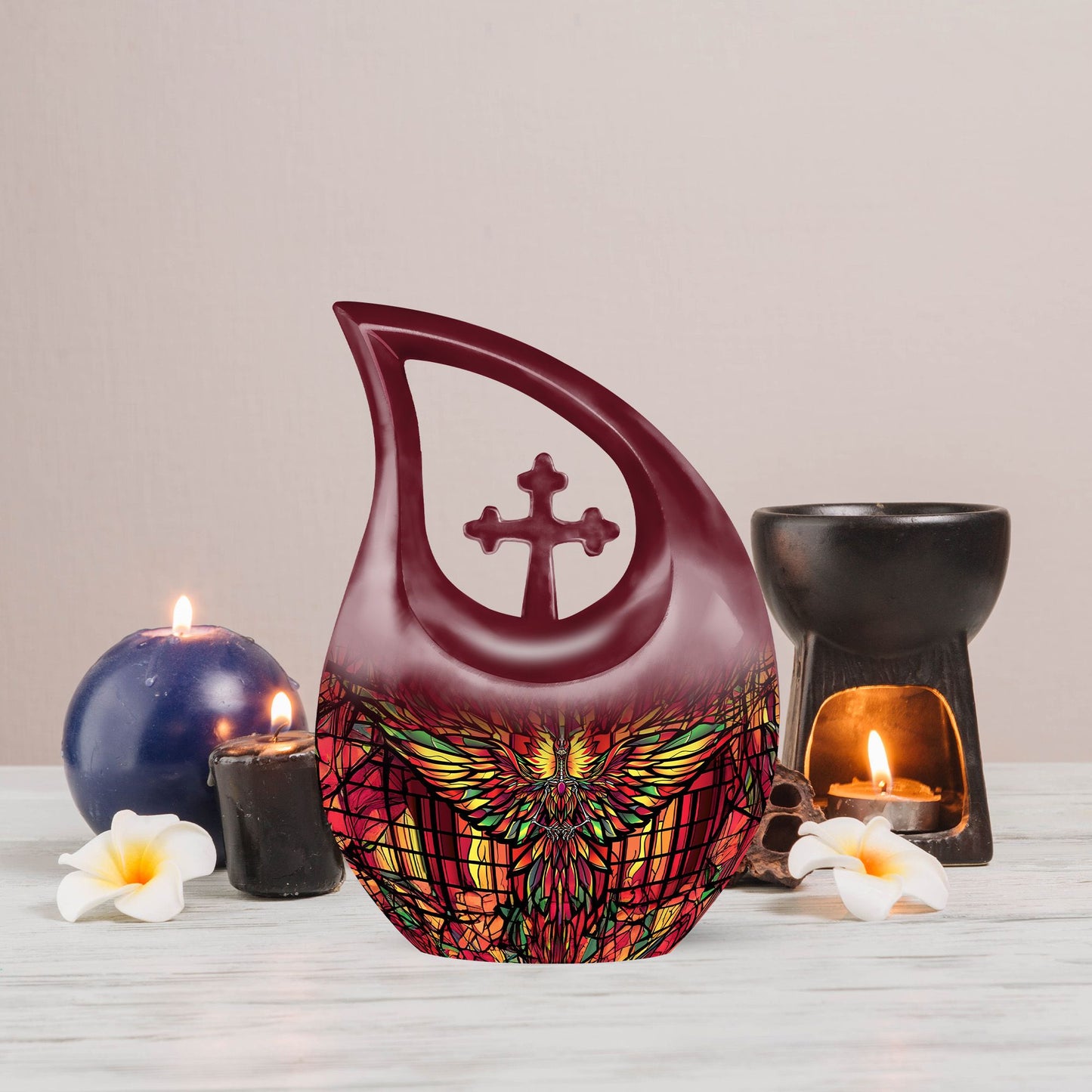 Phoenix urn