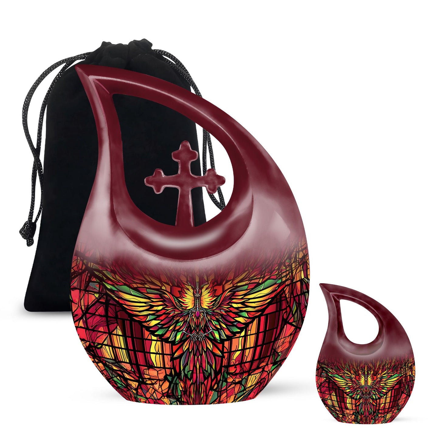 Phoenix urn