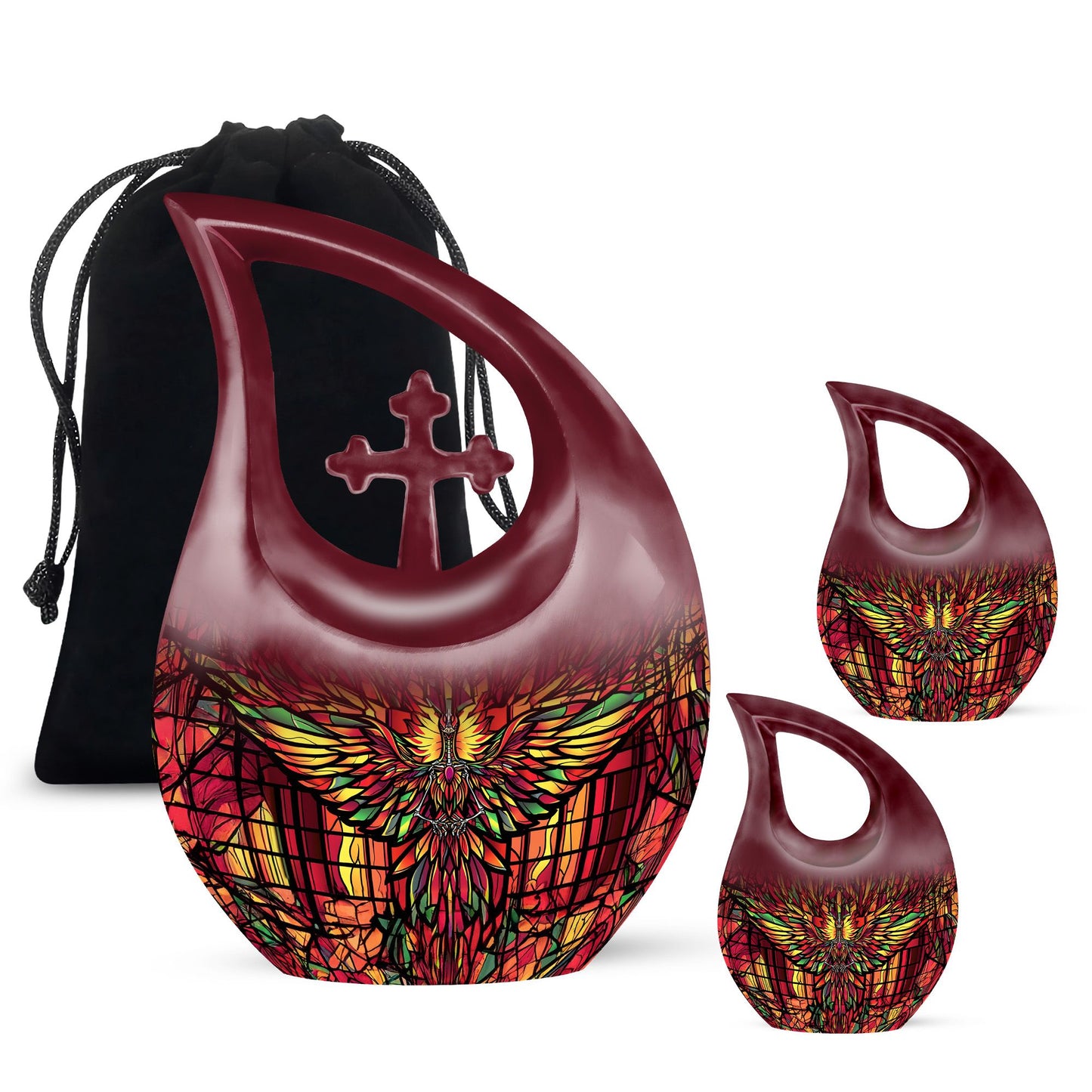 Phoenix urn