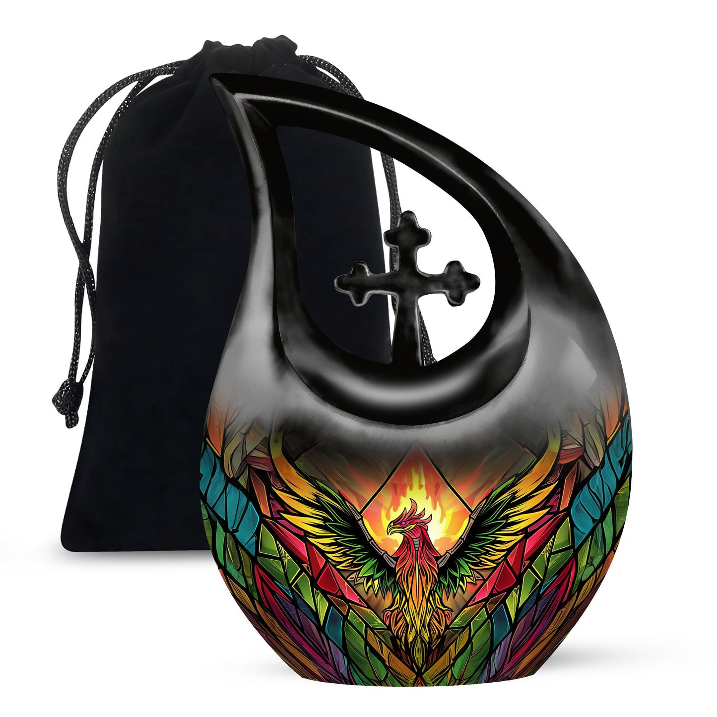Phoenix themed urn