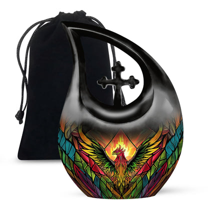 Phoenix themed urn
