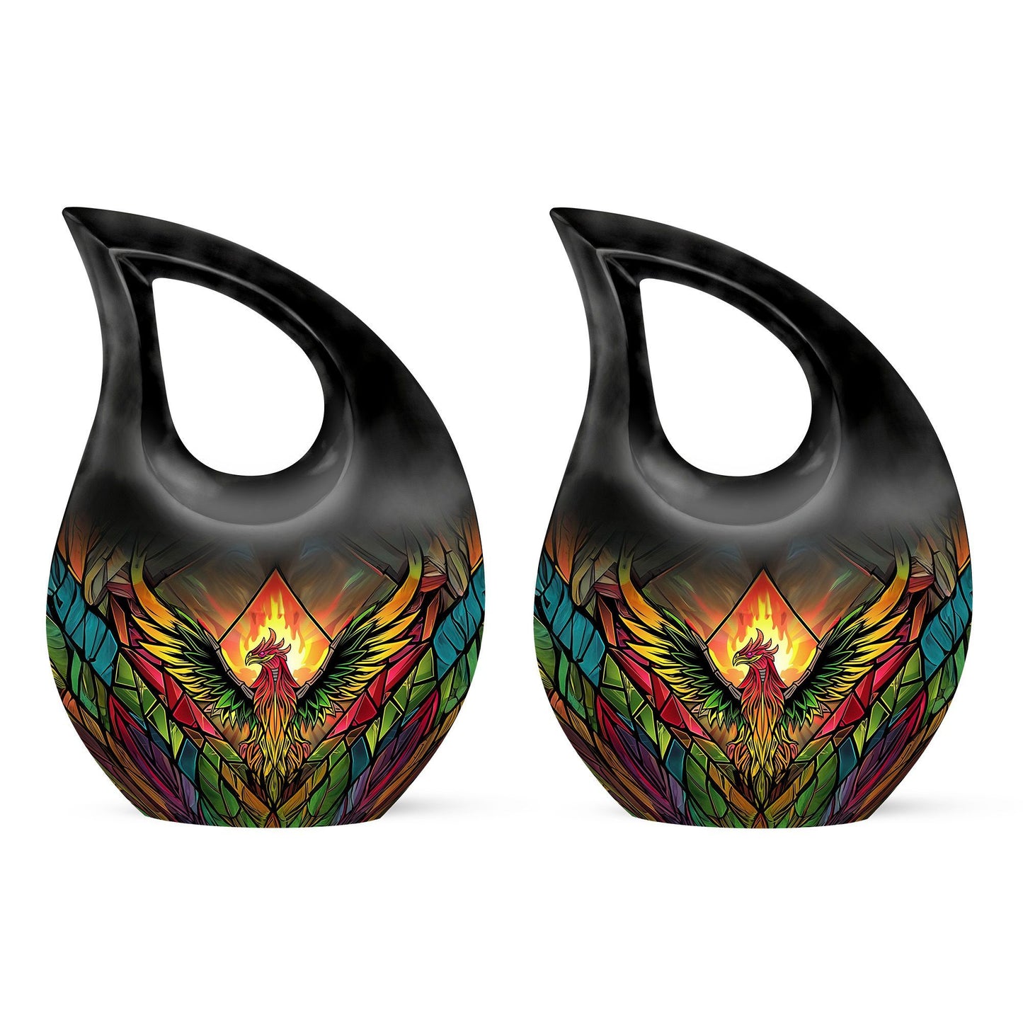 Phoenix themed urn