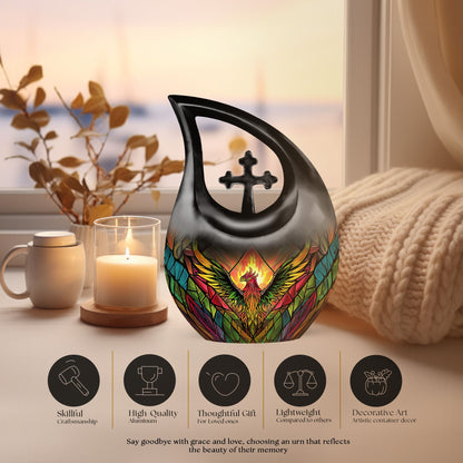Phoenix themed urn