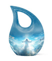 Jesus Small Ashes Keepsake Funeral, Ashes Cremation Urn