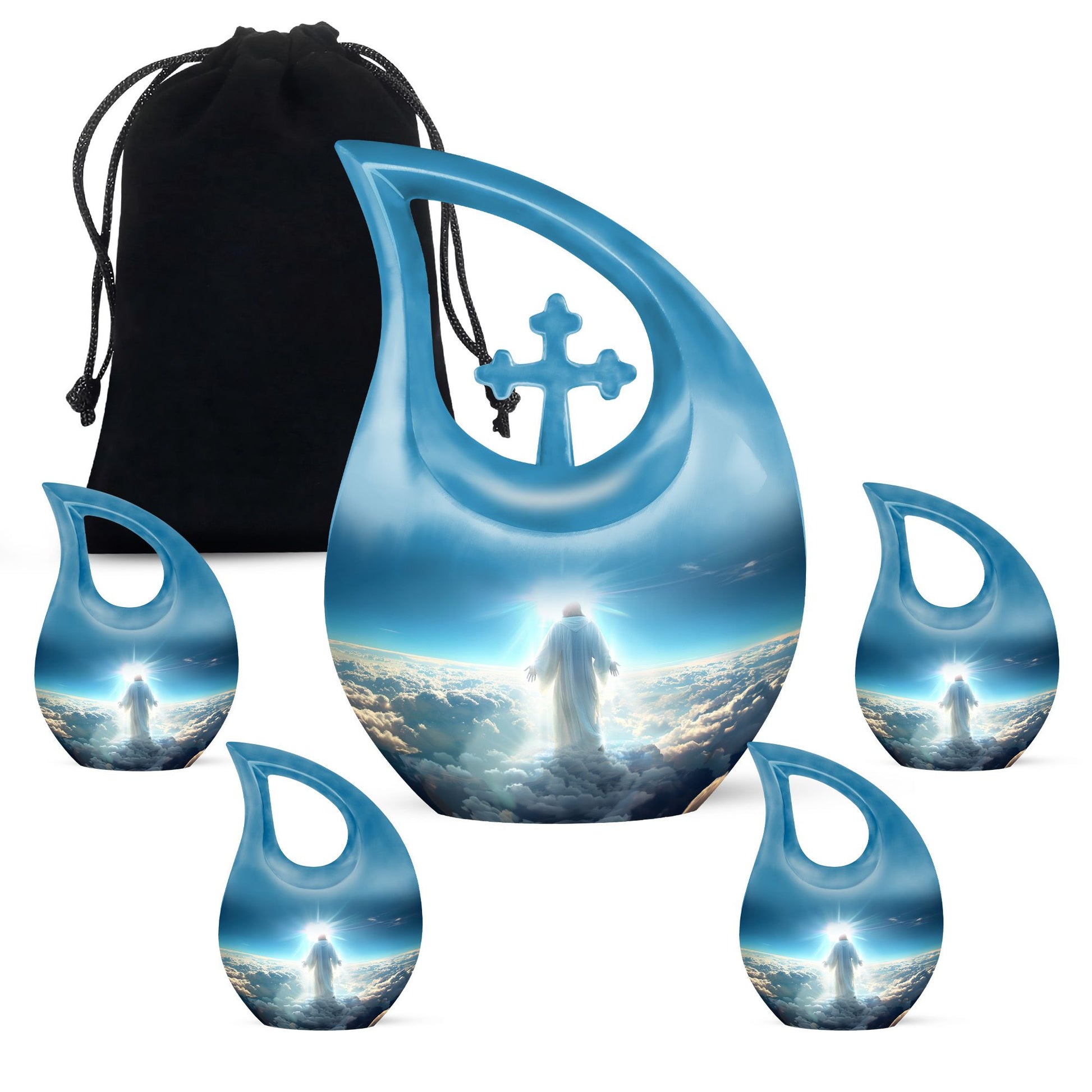 Jesus Urn For Human Ashes Adult Female Funeral, Ashes Cremation Urn