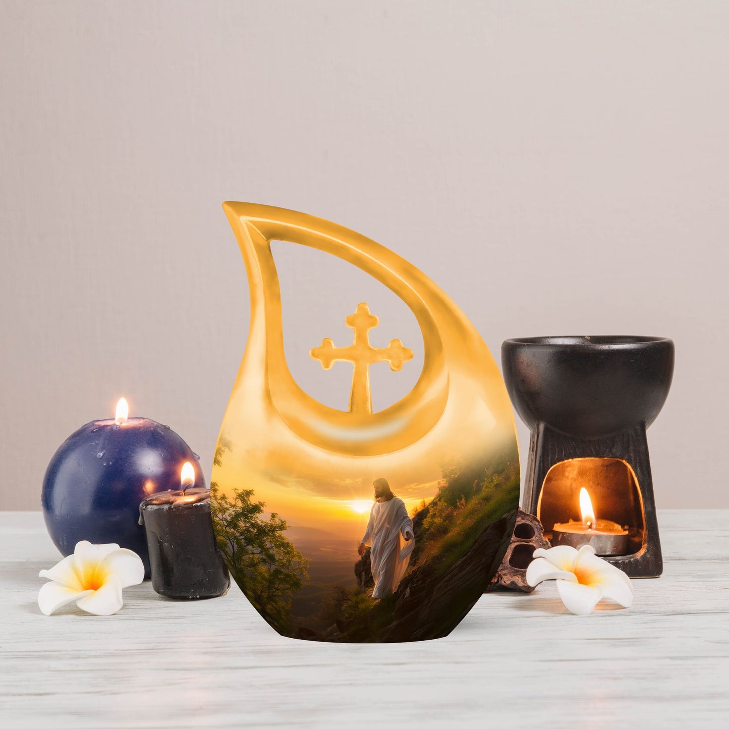 Jesus Memorial Urn