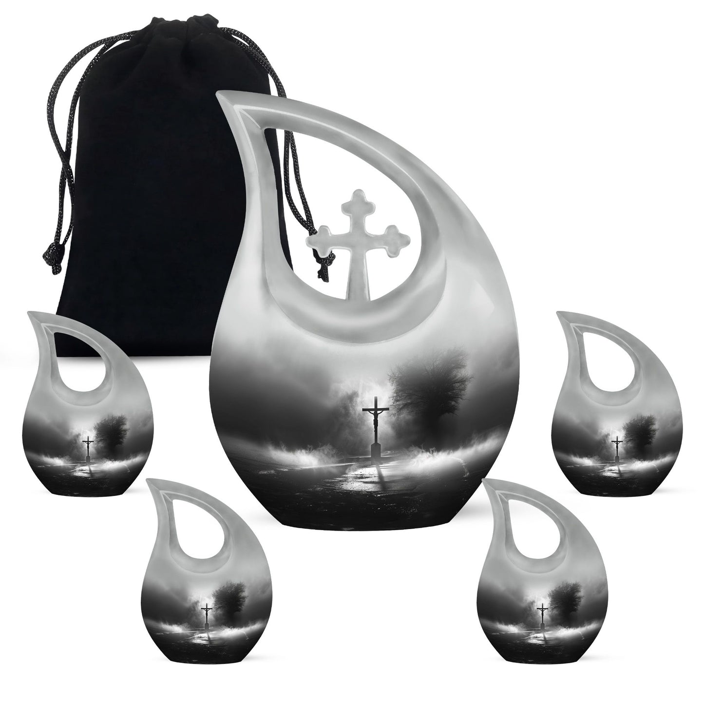 10-inch Jesus large urn