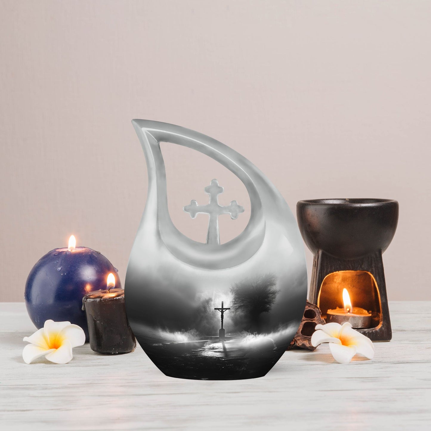 10-inch Jesus large urn