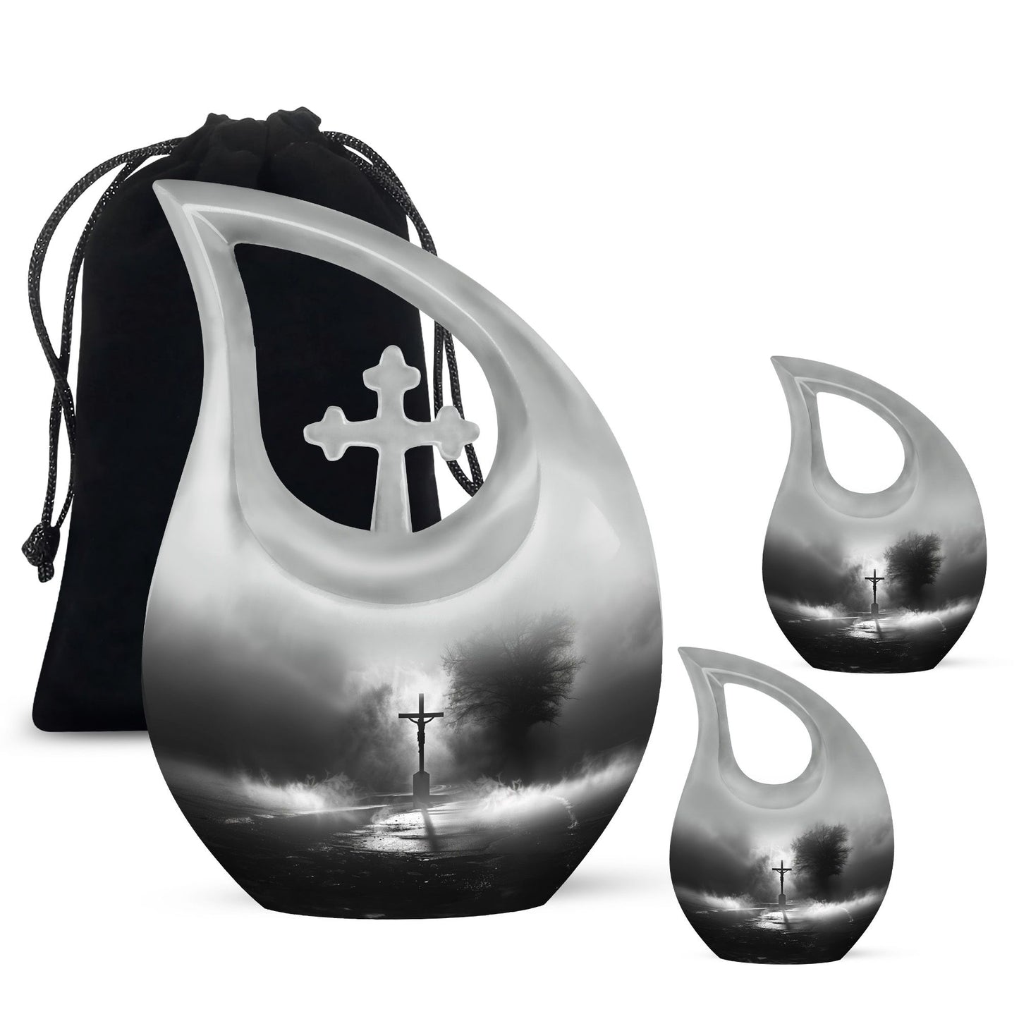 10-inch Jesus large urn