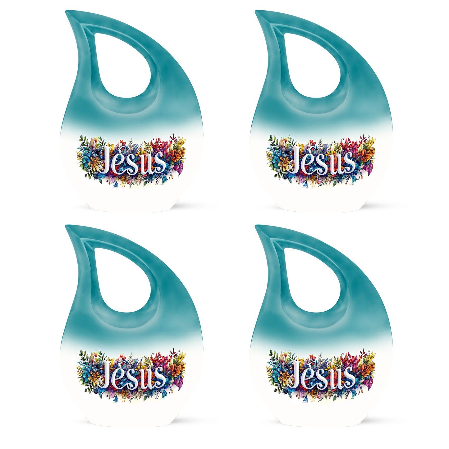 10-inch Jesus urn vase