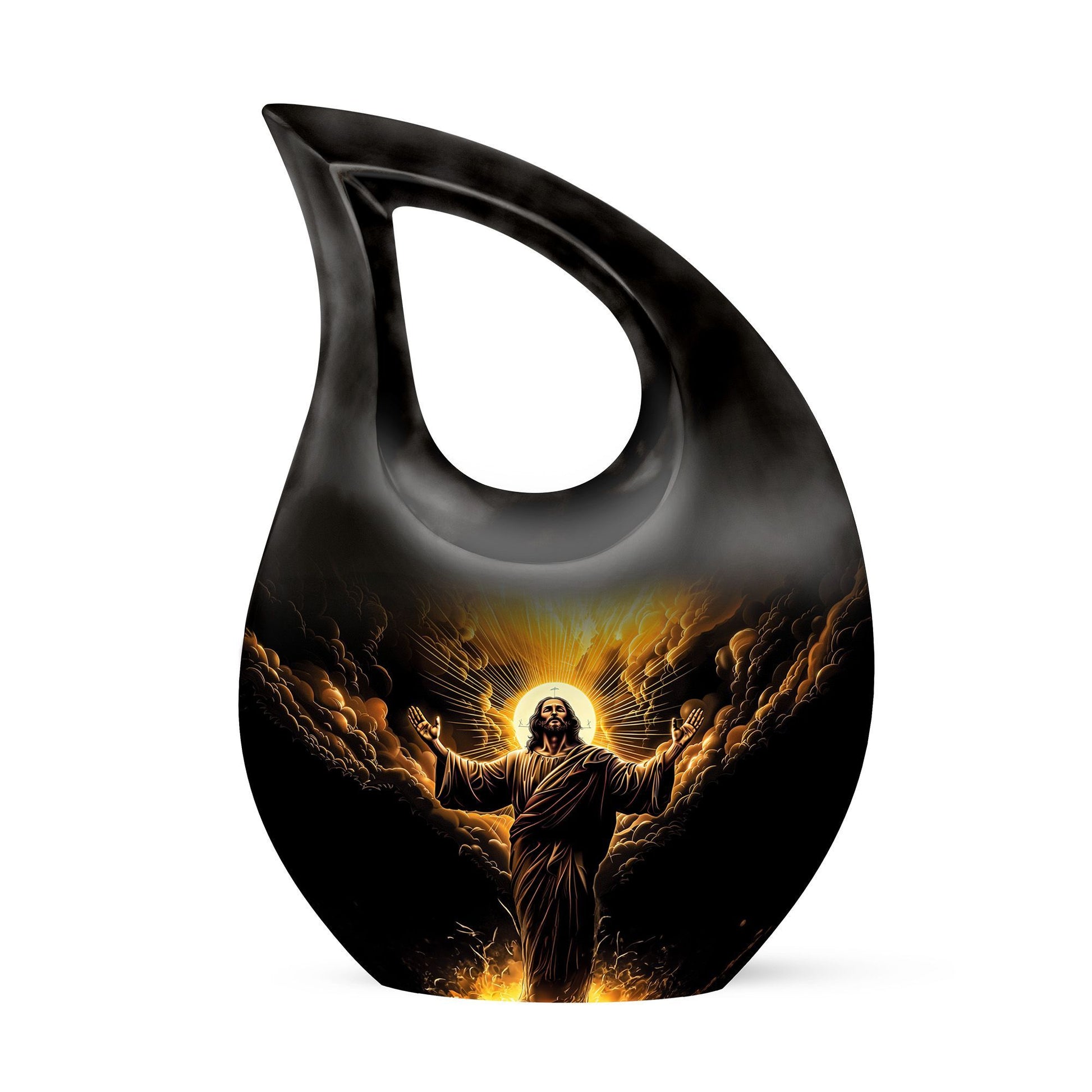 Large 10-inch Jesus Urn