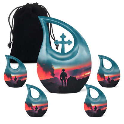 10 inch aluminium Military Urn
