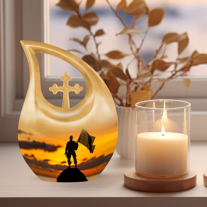 Military Memorial Urn